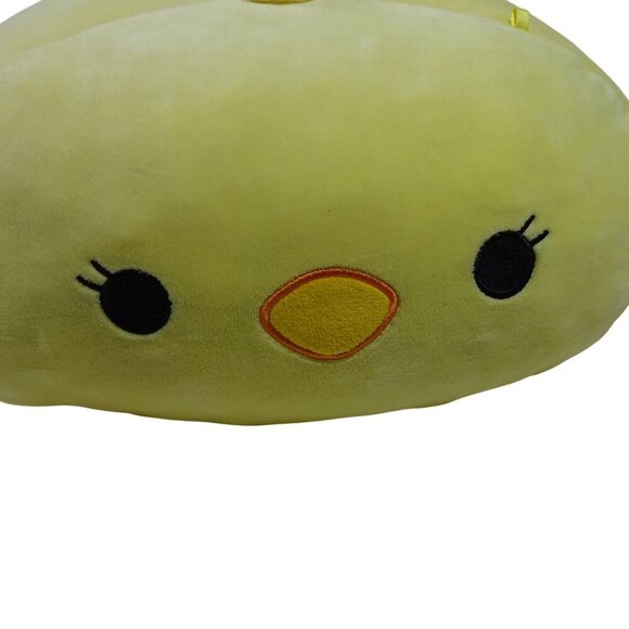 Squishmallows Kellytoy Aimee Yellow Chick Plush 12 x 10 Inch Soft Cuddly Toy Kid - Picture 4 of 9